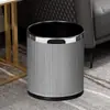 Lixeira para Uso Doméstico, Sala de Estar, Cozinha de Luxo Leve, Tamanho Grande, Quarto, Camada Dupla, Design Simples, Banheiro, Banheiro, Alto Valor Estético