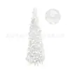 Árvore de Natal Redonda Dobrável de PVC da Amazon Decoração DIY Simples Dobrável para Atmosfera Natalina