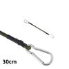 Montanhismo ao ar livre fivela corda elástica corda faixa elástico tenda cordão 8mm camping varal bagagem amarração corda cinto embalagem