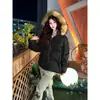 Chaquetas de Algodón Cálidas Estilo Coreano para Viajar Simples con Cuello de Piel Holgadas Engrosadas con Felpa Otoño e Invierno Hombres y Mujeres