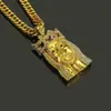 Colgante de personalidad para hombre europeo y americano, joyería hip-hop, collar con colgante de corona, suministro de fabricantes de joyería