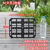 Porta-maletas laterales para motocicleta, Montaje en el tanque de combustible, Soporte lateral modificado para bolsa, Placa táctica para colgar, Estante para panel lateral de vehículo eléctrico