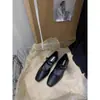 Sapatos Mary Jane Retrô Franceses, Sapatos Pequenos de Couro, Sapatos Femininos Estilo Coreano, Sapatos Rasos Planos Estilo Primavera e Verão para Combinar com Saias, Sapatos Individuais Prateados