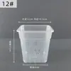 Planta em Vaso Orquídea Vaso Quadrado Plástico Espesso Respirável Vaso para Controle de Raízes Phalaenopsis Cesta de Plantio Pothos Hidropônico Desktop
