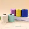 Cuerda de Cáñamo de Color 1.5mm/50M DIY Tejida a Mano Estilo Retro Clip para Fotos Etiqueta de Cuerda de Yute Accesorios