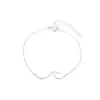 Pulseira nova transfronteiriça europeia e americana pulseira de desejo pulseira AliExpress pulseira de onda de liga pulseira de moda simples