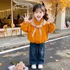 Abrigo de Otoño para Niña 2026 Nuevo Moda Elegante Top de Otoño para Bebé Ropa Casual Versátil de Moda para Niños