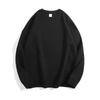 Sudadera de Algodón de Doble Cara de 300 g Cuello Redondo Pulóver Hombro Caído Corte Holgado Pareja/Padre-Hijo Logotipo Personalizado Manga Larga Moderna Versátil