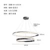 Lustre de luxo italiano para sala de estar, criativo, designer, anel de cristal, atmosférico, simples, moderno, restaurante, lâmpadas