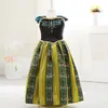 Vestido de Anna Elsa de Frozen Exportación Europea y Americana Ropa Infantil Vestido para Niñas Vestido de Festival para Niños