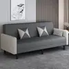 Sofá de escritório, sofá de tecido, sofá-cama para apartamento pequeno, sofá de escritório, sofá de recepção para sala de conferências, de dupla finalidade