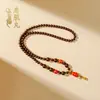 Collar de cuentas de incienso combinado Ximuwan, fragancia de fórmula antigua, pulsera de uso dual de múltiples vueltas, joyería de estilo chino, envío directo desde la fábrica de origen