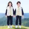 Uniformes de Bus de Marionetas para Jardín de Infancia, Uniformes Deportivos de Graduación Estilo Universitario, Uniformes de Escuela Primaria, Uniformes de Verano para Clase de Escuela Secundaria
