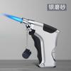 HL261 - Pistola pulverizadora pequeña de impacto directo, personalizada, creativa, portátil, inflable, de llama azul, encendedor a prueba de viento y de impacto directo