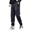 Pantalones deportivos de pana gruesa con forro polar para otoño e invierno, estilo nuevo 2026, con cordón y puños elásticos, pantalones atléticos casuales