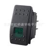 Interruptor Tipo Iate Rv Barco 12V/20A Quatro Pinos Luz Led À Prova D'água Alavanca Carro Rv Interruptor Modificado