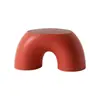 Banqueta Pequena Arco-Íris Criativa para Crianças Banquinho Baixo Liso Anticolisão Antiderrapante Banqueta para Trocar Sapatos em Casa Banqueta para Escrever no Jardim de Infância
