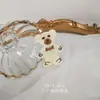 Pasador de cereza tejido a mano de lana personalizado, clip lateral de flor coreana tejido a mano, joyería para mujer, accesorios para el cabello, venta al por mayor, envío gratis