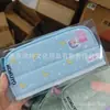 Estuche para lápices Guoyu de gran capacidad con base vertical para niños, estuche para lápices de poliéster con soporte para mesa, ideal para guardar lápices y para guardar lápices.