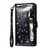 Adecuado para Funda de Teléfono Móvil Samsung Note8, Tarjetero Multifuncional, Cordón con Brillo S8, Funda Protectora Tipo Billetera con Cremallera