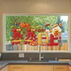 Pegatinas electrostáticas con palabras alegres para decorar el salón de bodas, juego de pegatinas decorativas para ventanas de cristal, pegatinas con palabras alegres de dopamina para bodas, suministros para bodas