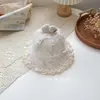 Sombrero de Pescador Floral para Bebés y Niños Pequeños, Estilo Primavera y Otoño, Sombrero de Sol de Ala Ancha, Lindo Sombrero de Sol de Encaje