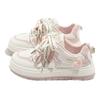 Sapatos brancos originais Beier para mulheres Nova Coleção Primavera 2023 ins versátil estudante plataforma casual versátil esportes Tênis de Board