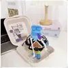 Colgantes de peces geniales, peces flácidos, peces que yacen planos de los residentes de Fondo de Bikini, accesorios para llaveros, chales de Navidad
