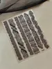 Adesivos de Unha Borboleta de Renda Estilo Japonês 3D Em relevo Tira de Renda Listrada Francesa Adesivos de Unha Atacado