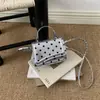 Comércio Exterior Bolinhas Estilo Coreano Artístico Para Ir ao Trabalho Estiloso Leve Luxo 2026 Simples Moda Transversal De Mão Ombro Único Pequena Quadrada Bolsa Feminina