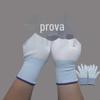 Luvas de fábrica luvas de algodão por atacado resistente ao desgaste dos homens trabalho durável antiderrapante luvas brancas de trabalho das mulheres