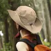 Sombrero de Protección Solar para Mujer, Sombrero de Sol para Exteriores, Sombrero para Senderismo y Montañismo, Sombrero de Vaquero Occidental de Secado Rápido para Hombre con Circunferencia de Cabeza Grande, Sombrero de Pescador