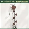 Novo Estilo Transfronteiriço Vintage Ventosa Sem Furo Grão de Madeira Gancho Vertical Rack de Armazenamento Banheiro Vaso Sanitário Organizador de Elásticos de Cabelo Gancho