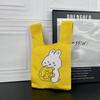 Recuerdos de Boda Bolso Tejido Bolso de Mano Bolso Tejido con Mosca Bolso de Muñeca Bolsa de Regalo Año Nuevo Chaleco Bolso Balde Tejido