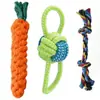 Brinquedos para Cachorros, Cordas Mastigáveis Resistentes a Dentição, Golden Retriever Pequeno, Médio e Grande Cães, Filhotes Teddy, Brinquedos para Alívio do Tédio Canino, Suprimentos para Animais de Estimação