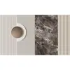 Lujo ligero rejilla imitación dormitorio mesita de noche atmosférico papel tapiz sala de estar sofá mármol imitación tela de pared pared de fondo de TV papel tapiz