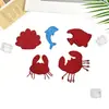Nuevos Parches Bordados de Cangrejo y Camarón Hechos a Mano con Cuentas para Bolsas, Fundas de Teléfono, Sombreros y Accesorios de Ropa Parches DIY