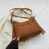 Bolso bandolera verde de gran capacidad para celebridad de internet para mujer, bolso tote versátil de estilo coreano nuevo para otoño e invierno 2023
