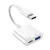 Adecuado para Adaptador Otg de Apple Cable Adaptador de Unidad U Teléfono Móvil iPhone Micrófono Tarjeta de Sonido Puerto Convertidor Tipo-C