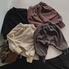 Calça Esquilo Voador Infantil 2026 Primavera e Outono Novidade Meninos e Meninas Bebê Solta Casual Calça de Perna Larga Algodão Terry Calça Harem
