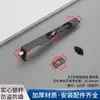 Pestillo Oculto de Acero Inoxidable para Puertas, Pestillo Oculto Empotrado para Puertas de Madera, Pestillo Doble Oculto Invisible para Puertas Dobles con Doble Agujero
