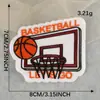 Original logotipo bordado patch da equipe de basquete bordado patch logotipo da equipe acessórios de vestuário acessórios de bagagem adesivos de pano