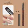 Bolígrafo para uñas de sándalo de estilo japonés, bolígrafo grande cuadrado para fototerapia, bolígrafo para barrer, bolígrafo pequeño cuadrado con pegamento para construcción, bolígrafo especial para tienda de uñas