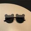 Gafas de sol para niños protección UV para niños y niñas moda lindas gafas de sol con orejas de oso bebé modelado foto