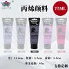 Set de Pintura Acrílica Personalizado de 75 ml, Impermeable y que no se decolora, Adecuado para Pintura DIY en Estudio, Se puede imprimir con logotipo