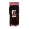 Comércio Exterior Fibra Química Crochê Cabelo Trança Brasileira 20" Conjunto de Quatro Peças Cacheado Latino de Alta Temperatura Africano Venda Quente