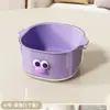 Bonito Cuenco de Frutas de Nuevo Estilo, Exquisito Diseño de Estrella Dopamina, Cesta Doble con Drenaje para Uso Doméstico, Lavabo para Verduras para Sala de Estar y Cocina