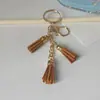 Llavero de joyería hecho a mano DIY con borlas, colgantes de borla de metal, accesorios para bolsos y piezas decorativas al por mayor