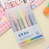 Resaltador degradado en caja, 12 colores de alto valor cromático, marcador clave, marcador para estudiantes, resaltador con protección ocular