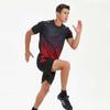 Traje de manga corta de secado rápido para fitness de verano, moda degradada, holgado, talla grande, camiseta que absorbe la humedad, en stock, generación de cabello